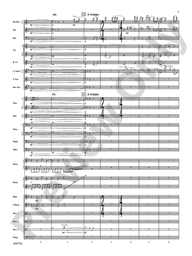 Celtic Wedding - Concert Band Conductor Score & Parts (Digital Download)