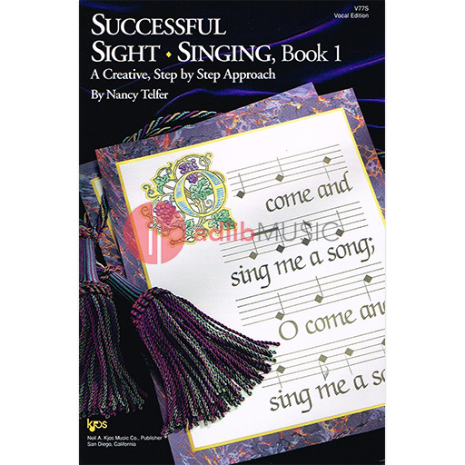 Successful Sight-Singing, Book 1 - Vocal Edition - A Creative, Step by Step Approach - Nancy Telfer - Classical Vocal|Vocal Neil A. Kjos Music Company