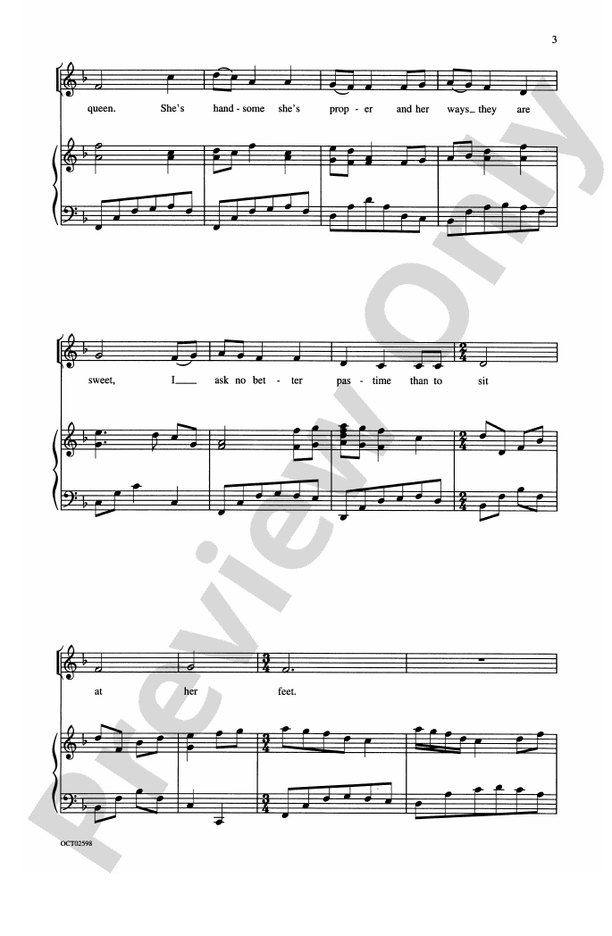 At the Foot of Yonder Mountain – 2-Part Choral Octavo (Digital Download)