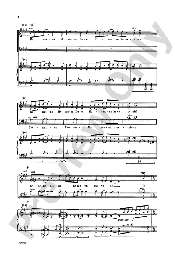 Festival Sanctus – SATB Choral Octavo (Digital Download)