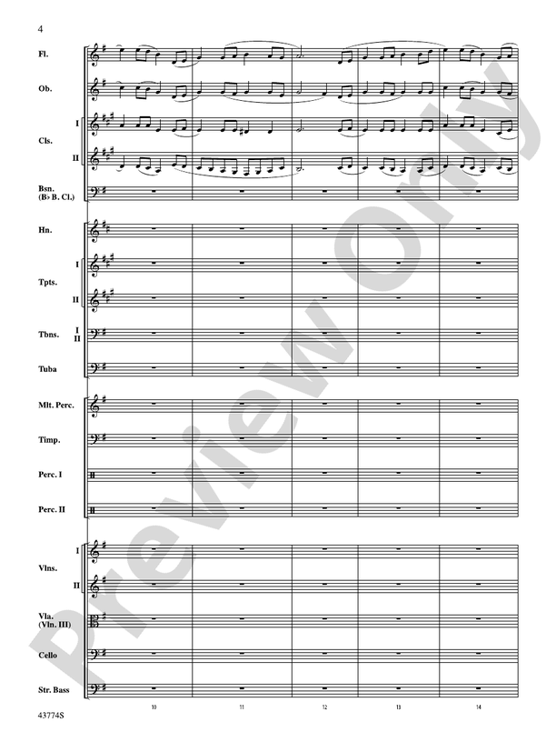 Cumberland Cross – Full Orchestra Conductor Score & Parts (Digital Download)