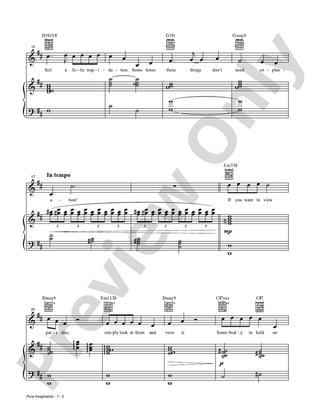 Pure Imagination (from Wonka) - PVG (Digital Download)