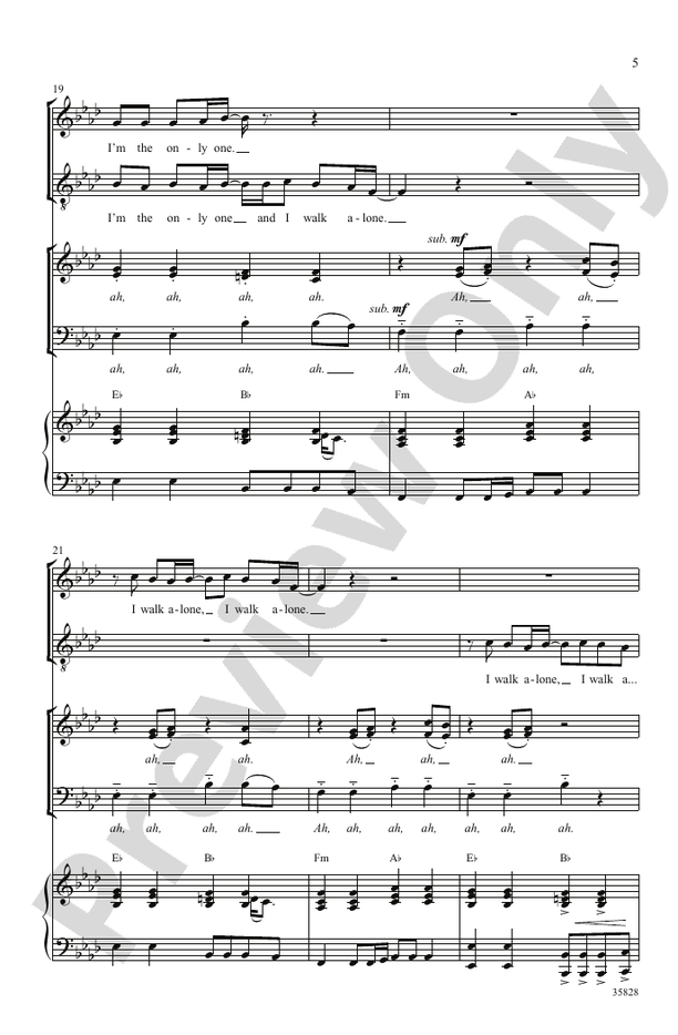 Green Day on Stage: Selections from American Idiot - SAB Choral Octavo (Digital Download)