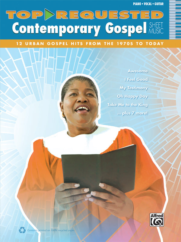 Top-Requested Contemporary Gospel Sheet Music PVG