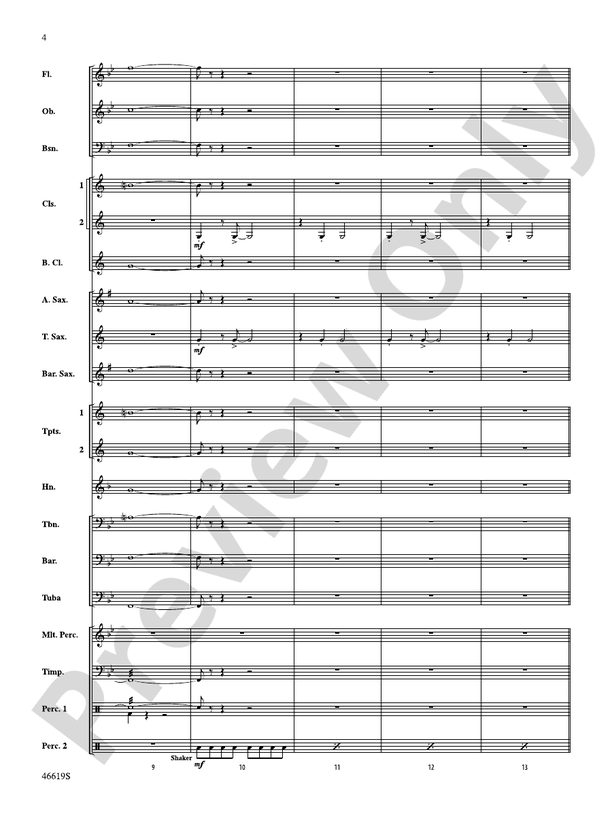 Footprints on the Moon - Concert Band Conductor Score & Parts (Digital Download)
