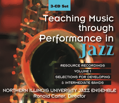 Teaching Music Through Perf Jazz Cd - Selections for Developing and Intermediate Bands - GIA Publications 3-CD Set