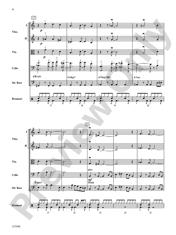 Molecules and Stars – String Orchestra Conductor Score & Parts (Digital Download)