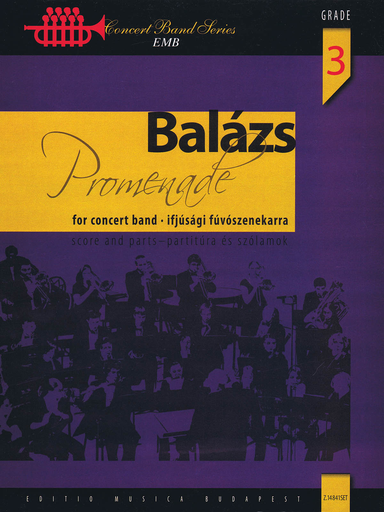 Promenade - Classical Variations on a March Theme - Arpad Balazs - Editio Musica Budapest Score/Parts