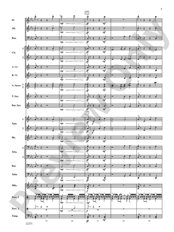 Nemesis - Concert Band Conductor Score & Parts (Digital Download)