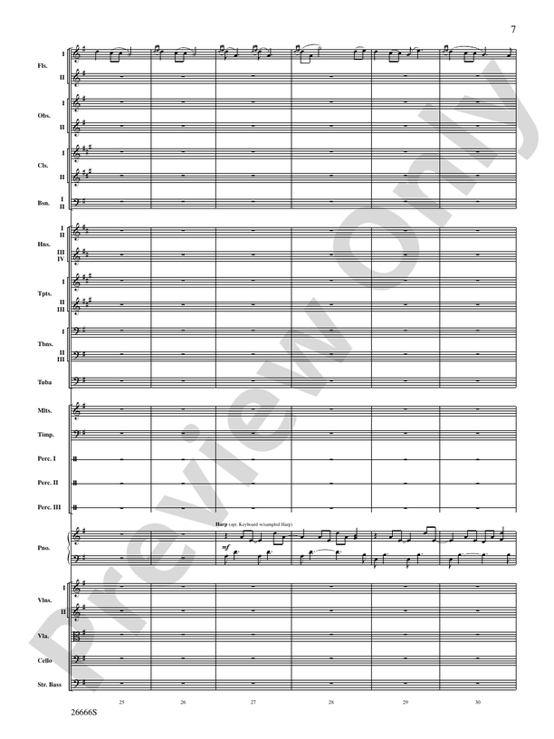 The Iliad – Full Orchestra Conductor Score & Parts (Digital Download)