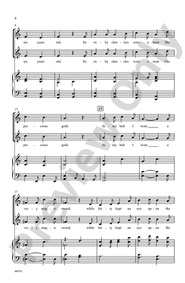 Pirates of the Cherry Tree - 2 Part Treble  Choral Octavo (Digital Download)