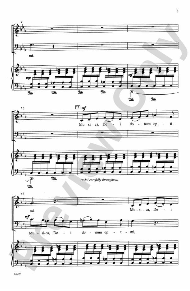 Musica Dei (The Gift of Music) – SATB Choral Octavo (Digital Download)