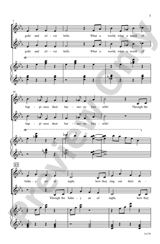 The Bells - SA Choral Octavo (Digital Download)