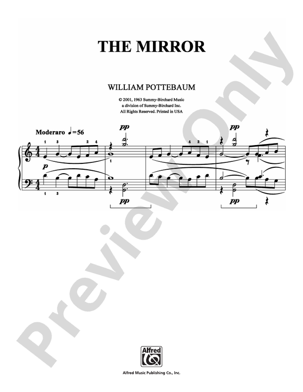 Pottebaum - The Mirror - Easy Piano (Digital Download)