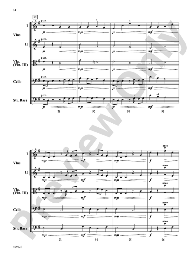 Volcano - String Orchestra Conductor Score & Parts (Digital Download)