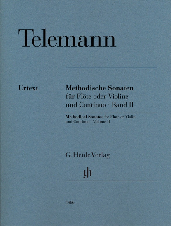 Methodical Sonatas Volume 2 Flute/Continuo