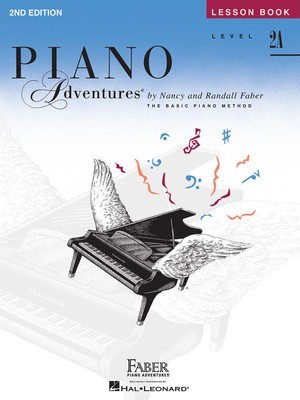 Piano Adventures Level 2A Lesson Book - Piano by Faber/Faber Hal Leonard 420174