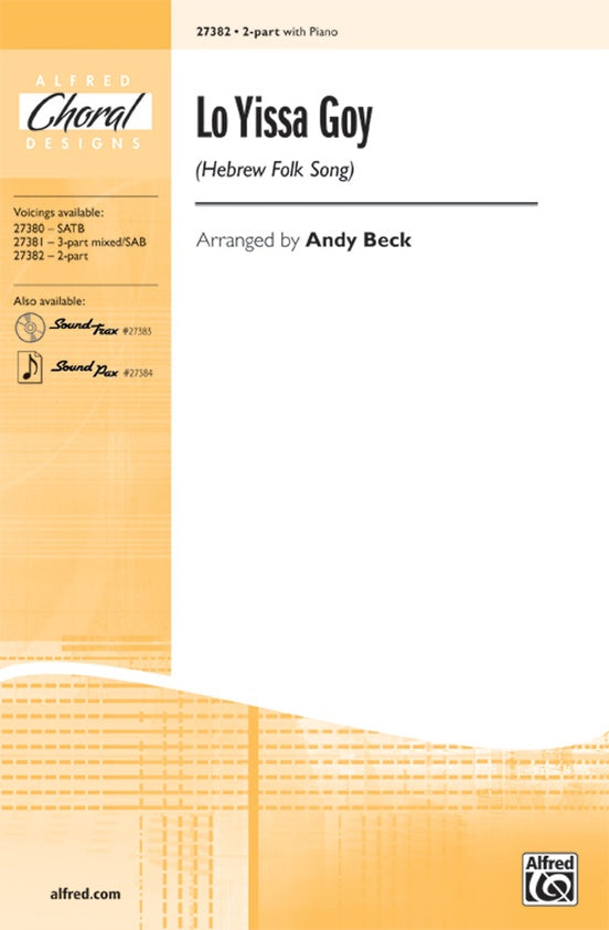 Lo Yissa Goy – 2-Part Choral Octavo (Digital Download)