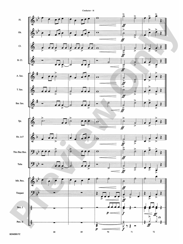 Tidings of Joy! - Concert Band Conductor Score & Parts (Digital Download)