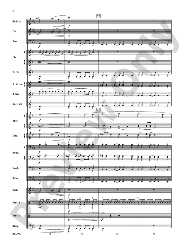 Oracles of the Sirocco - Concert Band Conductor Score & Parts (Digital Download)