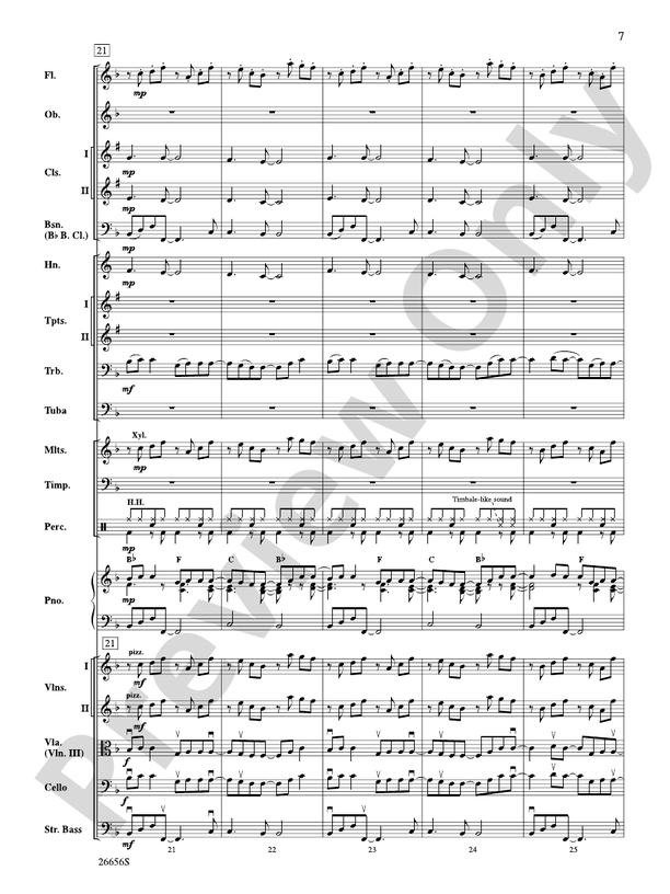 James Taylor in Concert – Full Orchestra Conductor Score & Parts (Digital Download)