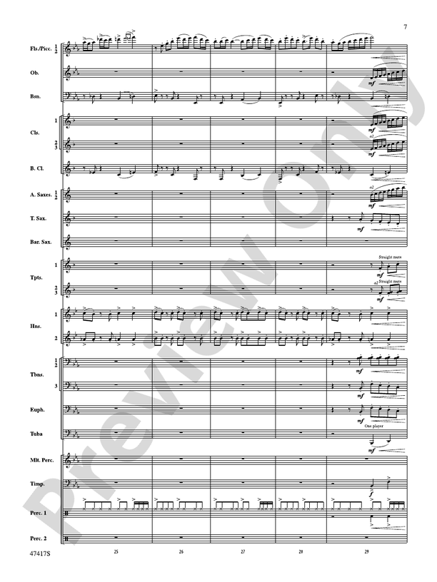 In Memoriam - Concert Band Conductor Score & Parts (Digital Download)