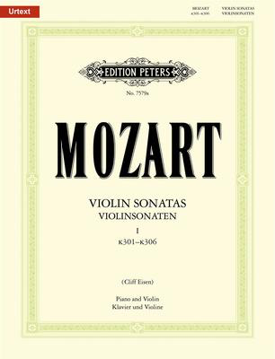 Violin Sonatas Volume 1 - Wolfgang Amadeus Mozart - Violin Edition Peters
