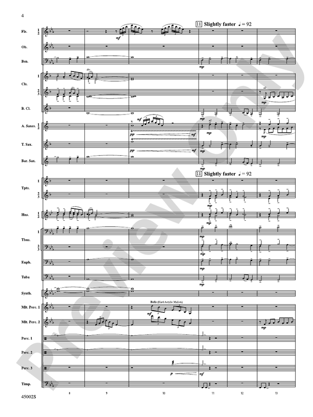 Winds of Change - Concert Band Conductor Score & Parts (Digital Download)