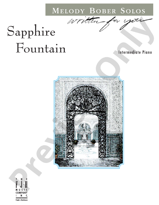 Sapphire Fountain - Piano (Digital Download)