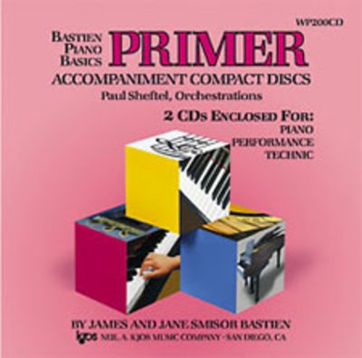 Piano Basics Complete Primer Lev Accomp 2 Cd Set - KJOS