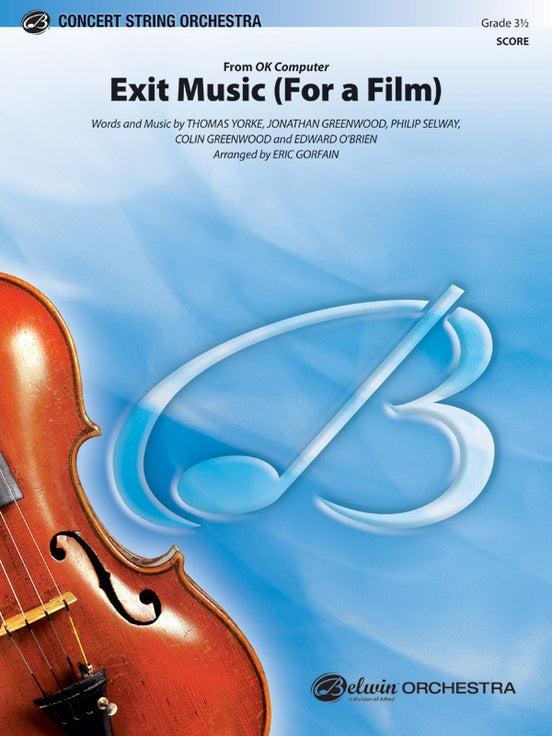 Exit Music (For a Film) – String Orchestra Conductor Score & Parts (Digital Download)