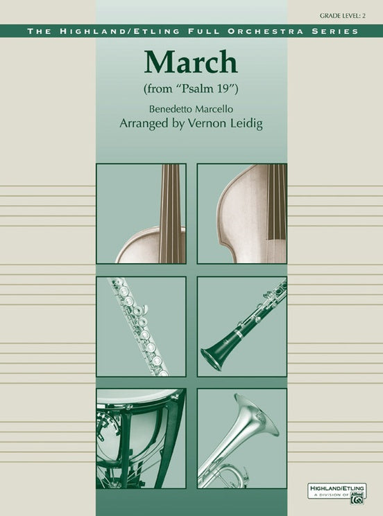 March from "Psalm 19" – Full Orchestra Conductor Score & Parts (Digital Download)