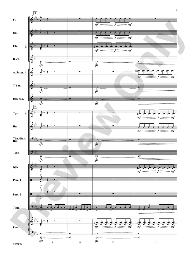 Dragon Run - Concert Band Conductor Score & Parts (Digital Download)