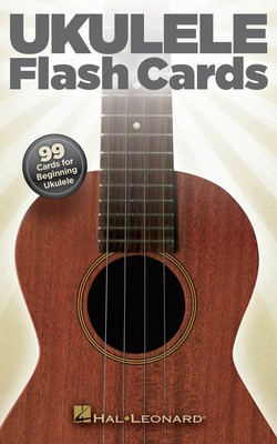 Ukulele Flash Cards - 99 Cards for Beginning Ukulele - Ukulele Various Hal Leonard Flash Cards