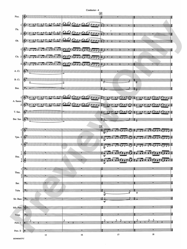 Tir Na Nog (A Celtic Legend) - Concert Band Conductor Score & Parts (Digital Download)