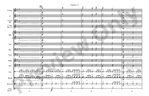 The Great Gate of Kiev – Marching Band Conductor Score & Parts (Digital Download)
