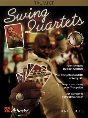 Swing Quartets - Four Swinging Trumpet Quartets - Bert Lochs - Trumpet De Haske Publications /CD
