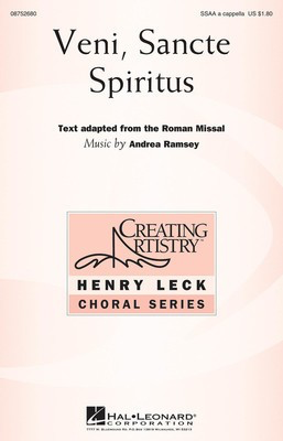 Veni Sancte Spiritus - Andrea Ramsey - SSAA Hal Leonard Choral Score Octavo