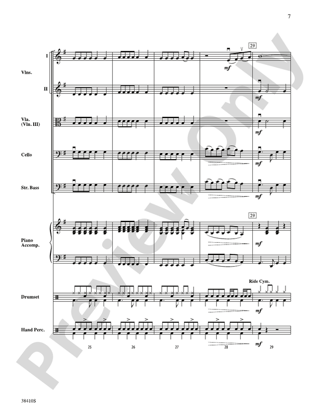 Any Way You Want It - String Orchestra Conductor Score & Parts (Digital Download)