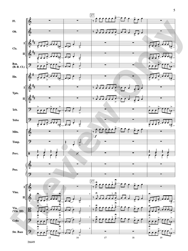 The Best of Green Day – Full Orchestra Conductor Score & Parts (Digital Download)