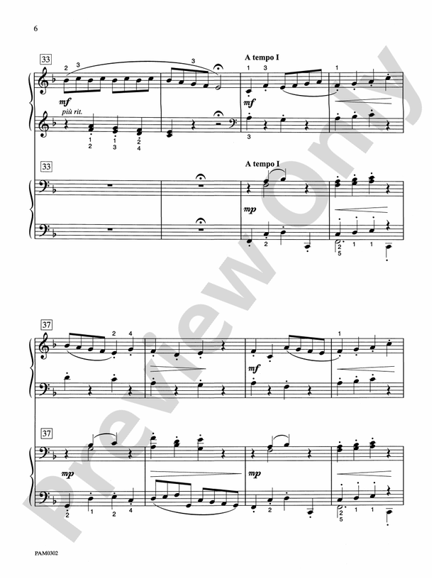 Miniature Concerto - 2 Pianos, 4 Hands (Digital Download)
