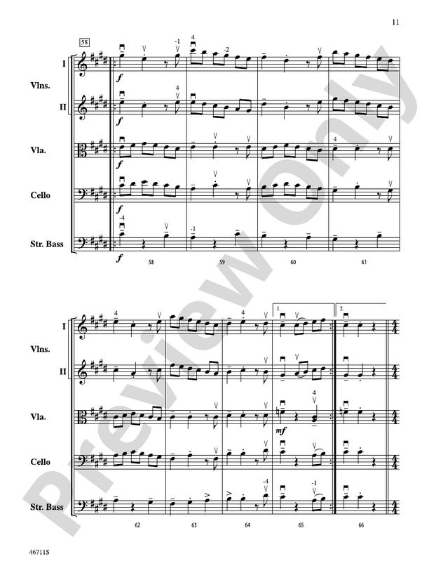 Meer Winden - String Orchestra Conductor Score & Parts (Digital Download)