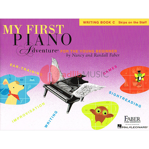 My First Piano Adventure Writing Book C - Piano by Faber/Faber Hal Leonard 420264