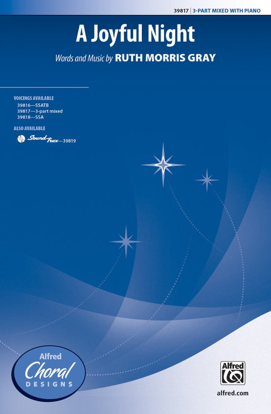 A Joyful Night - 3-Part Mixed Choral Octavo (Digital Download)
