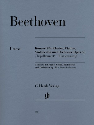 Triple Concerto in C major Op 56 Piano Version