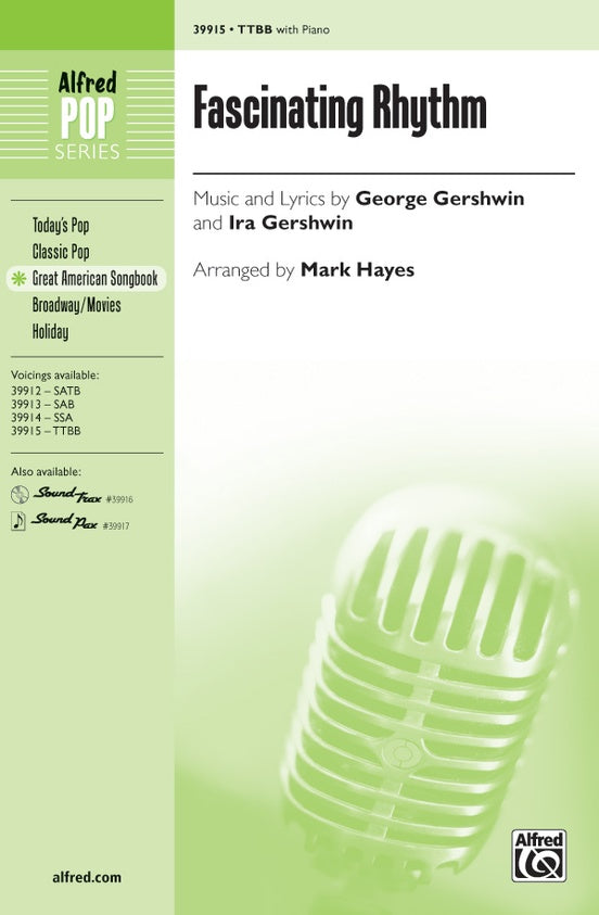 Fascinating Rhythm – TTBB Choral Octavo (Digital Download)