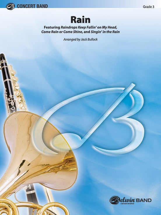 Rain - Concert Band Conductor Score & Parts (Digital Download)