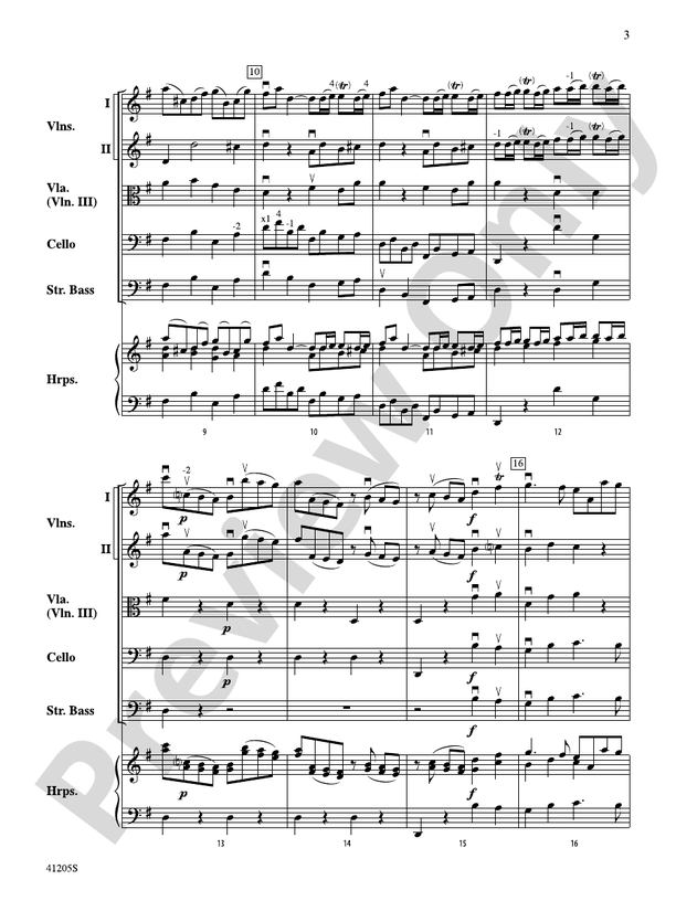 Coronation 1727 – String Orchestra Conductor Score & Parts (Digital Download)