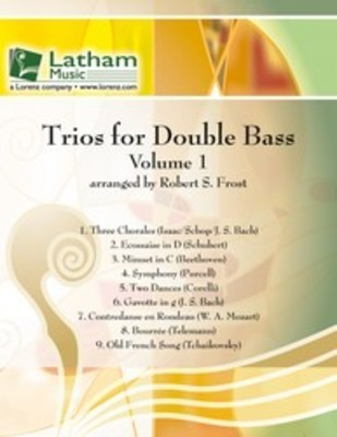 Trios For Double Bass Arr Frost Bk 1 Sc/Pts -