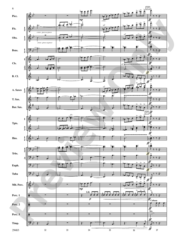 J.S. Jig - Concert Band Conductor Score & Parts (Digital Download)